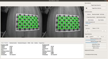 Screenshot of the calibrate_geometry tool