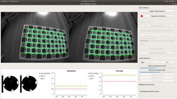 CalibrateGeometry tool in 'Gather mode'.